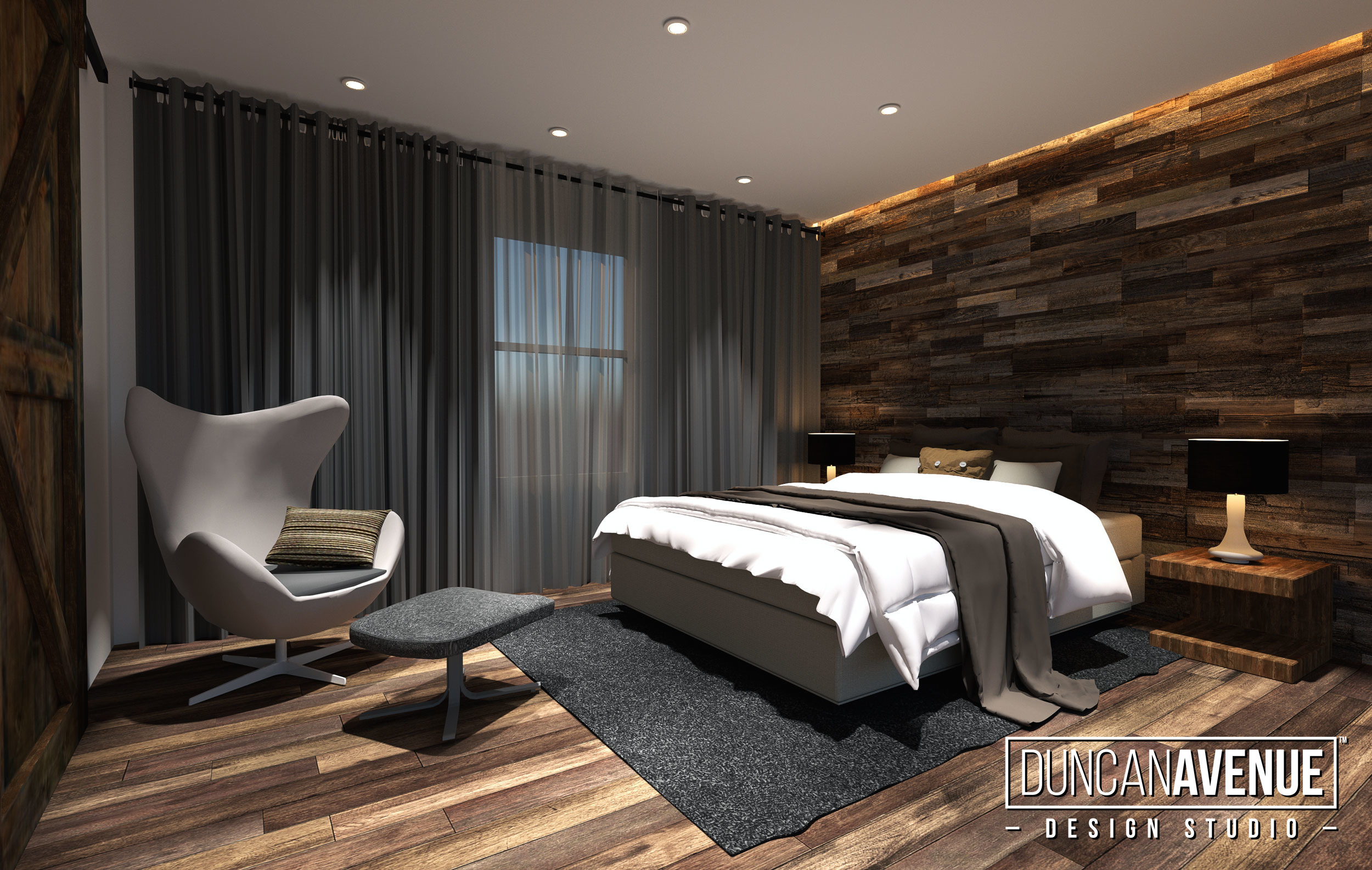 Modern Rustic Style Interior Design by Duncan Avenue Interior Design Studio - Hudson Valley