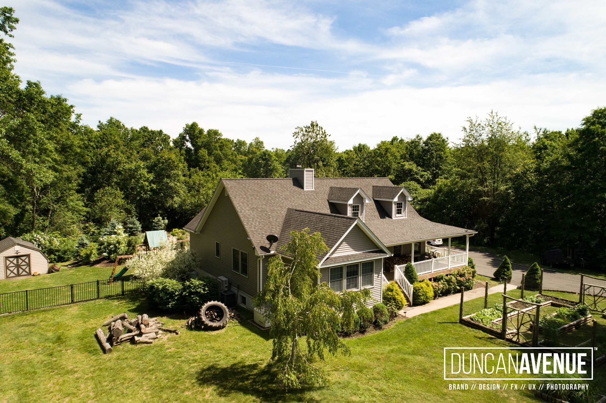 Aerial Photoshoot in Hudson Valley, New York for Almax Realty - The Best Drone Photography