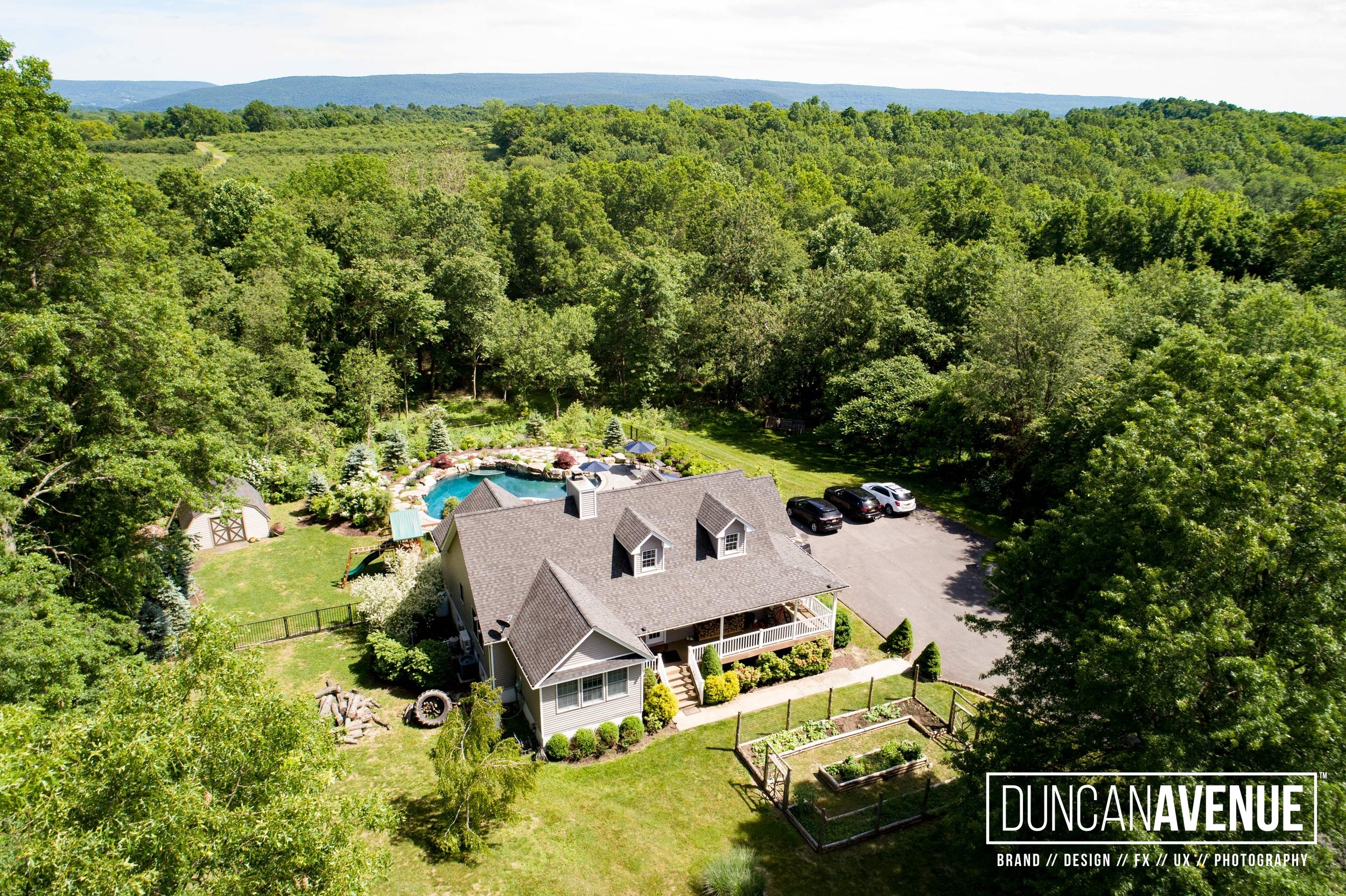 Aerial Photoshoot in Hudson Valley, New York for Almax Realty - The Best Drone Photography