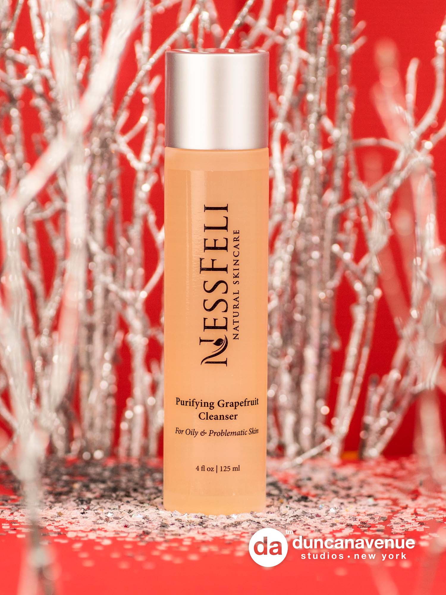 NessFeli Natural Skincare Product Photography – Holiday Campaign