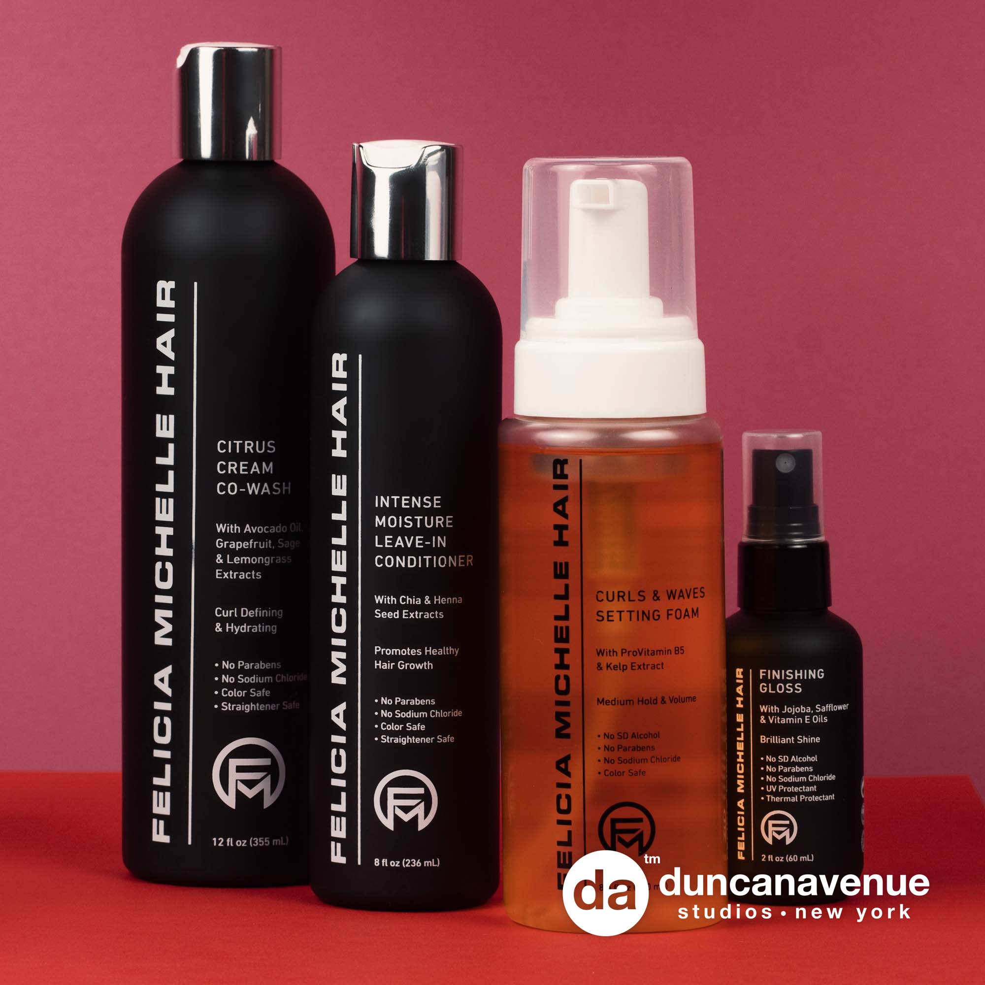 Felicia Michelle Hair – Product Photography by Maxwell Alexander