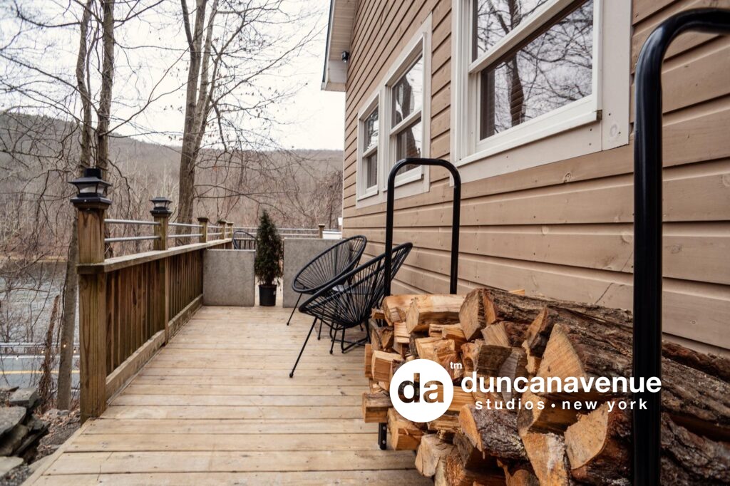 Hawk's Nest Cabin – Airbnb Listing Photoshoot in Port Jervis, NY – Real Estate Photography by Maxwell Alexander