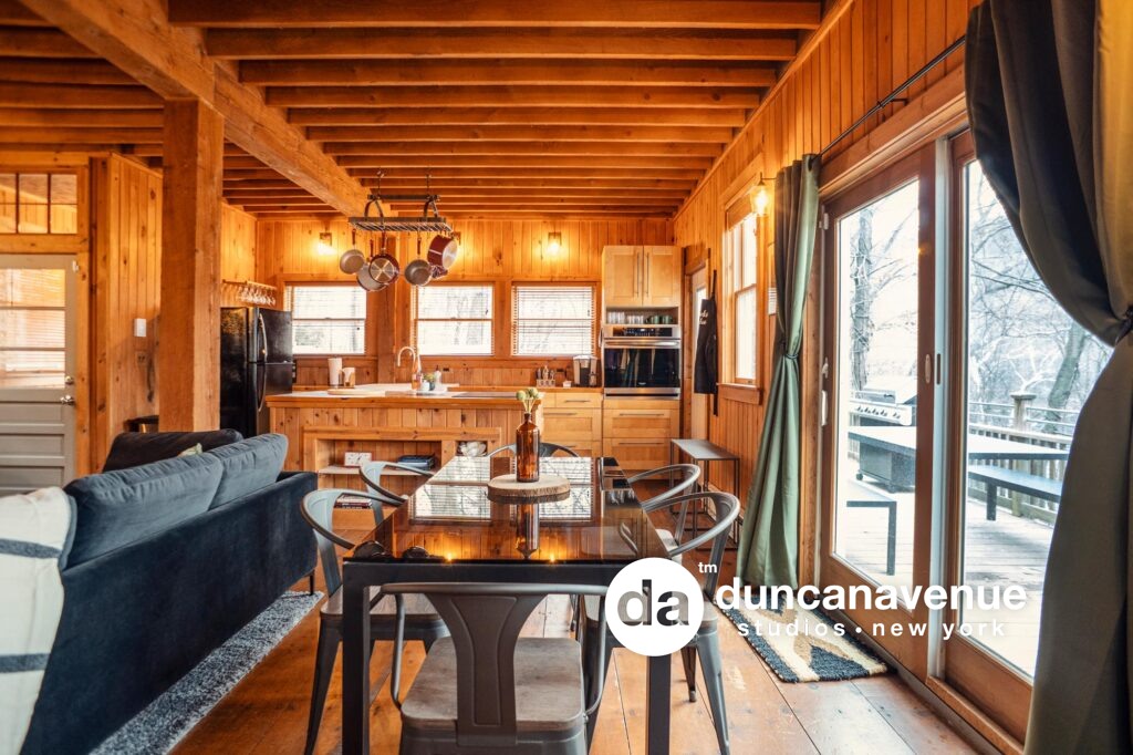 Hawk's Nest Cabin – Airbnb Listing Photoshoot in Port Jervis, NY – Real Estate Photography by Maxwell Alexander