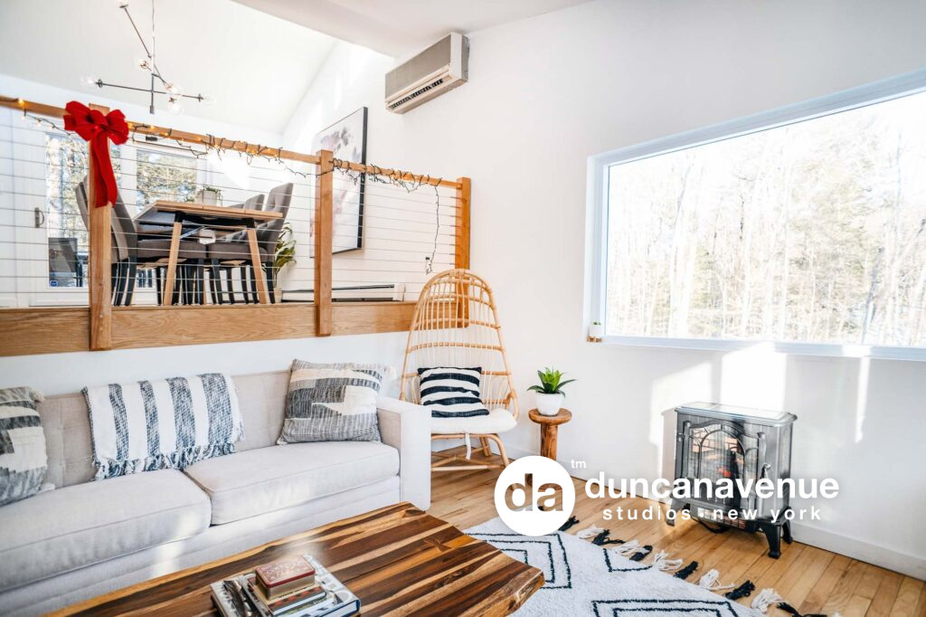 Hudson Valley Airbnb Photography by Photographer Maxwell Alexander for ALLUVION Real Estate
