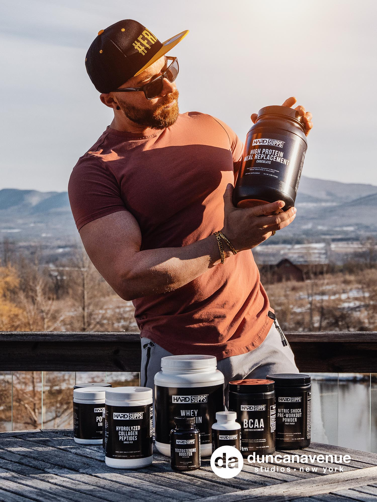 Maxwell Alexander for HARD SUPPS – Brand Photography – Advertising Photography – Product Photography NYC – Fitness Photography