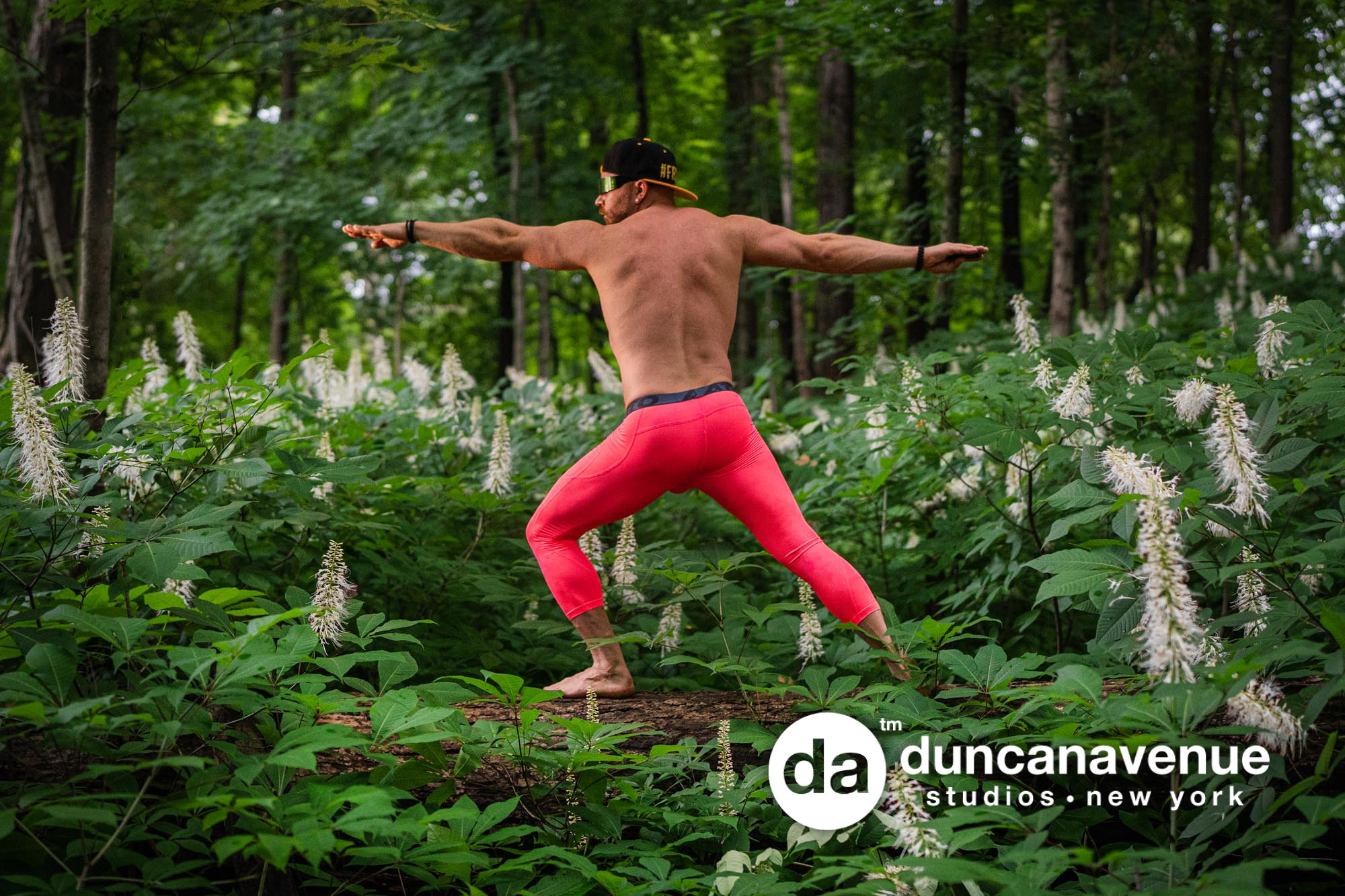Capturing Essence: The Outdoor Yoga Photoshoot – Maxwell Alexander for the Guy Style Magazine