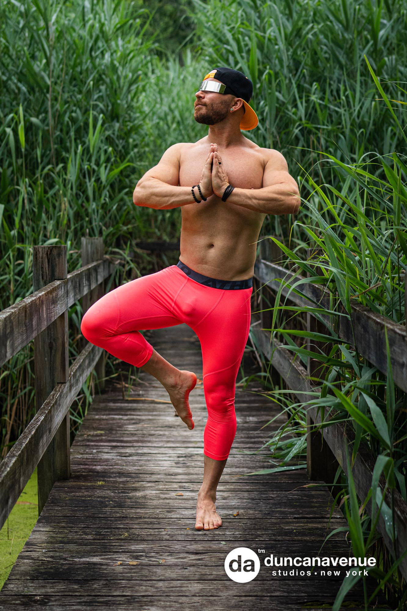 Capturing Essence: The Outdoor Yoga Photoshoot – Maxwell Alexander for the Guy Style Magazine