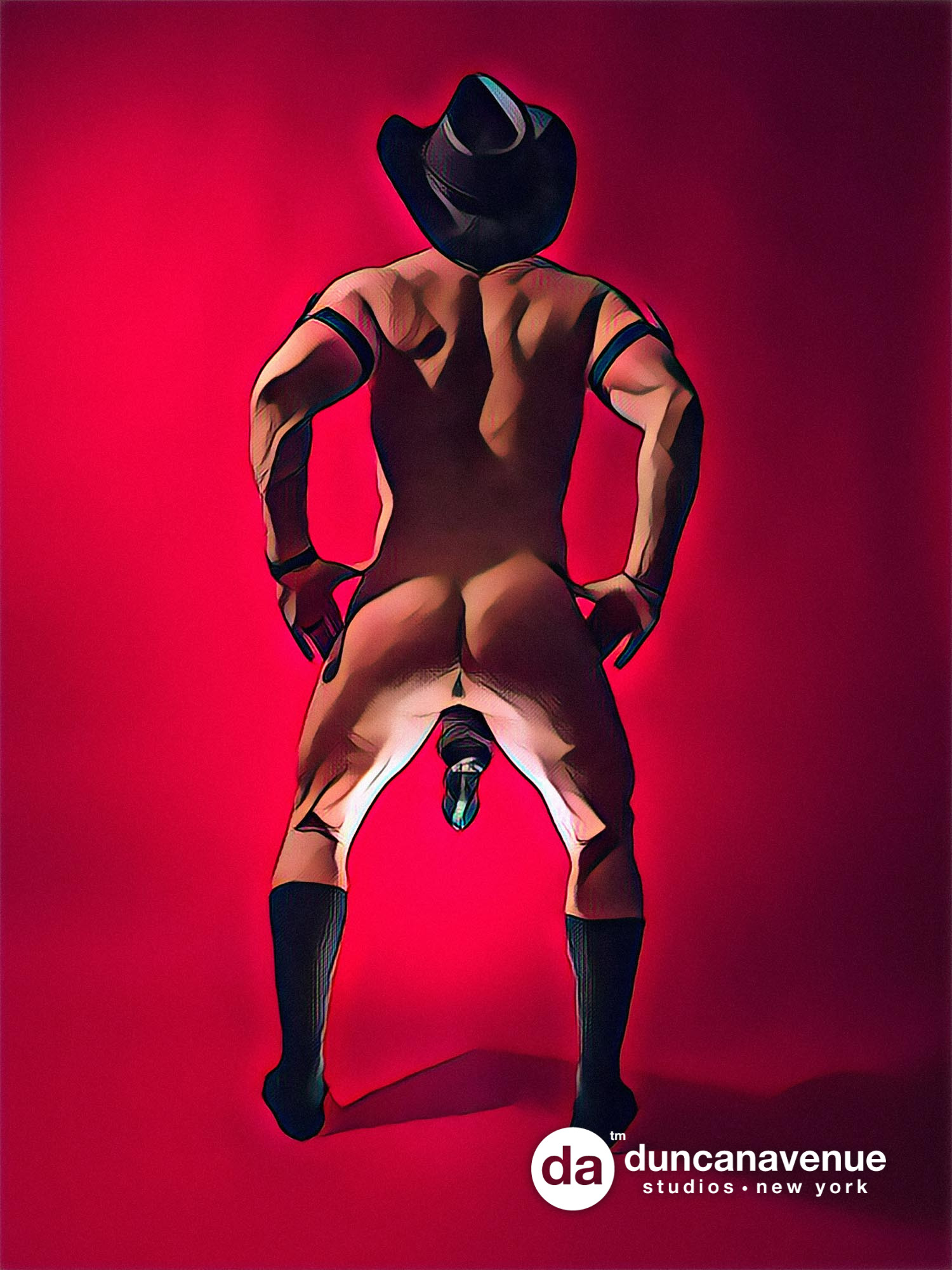 Homoerotic Queer Art by Maxwell Alexander