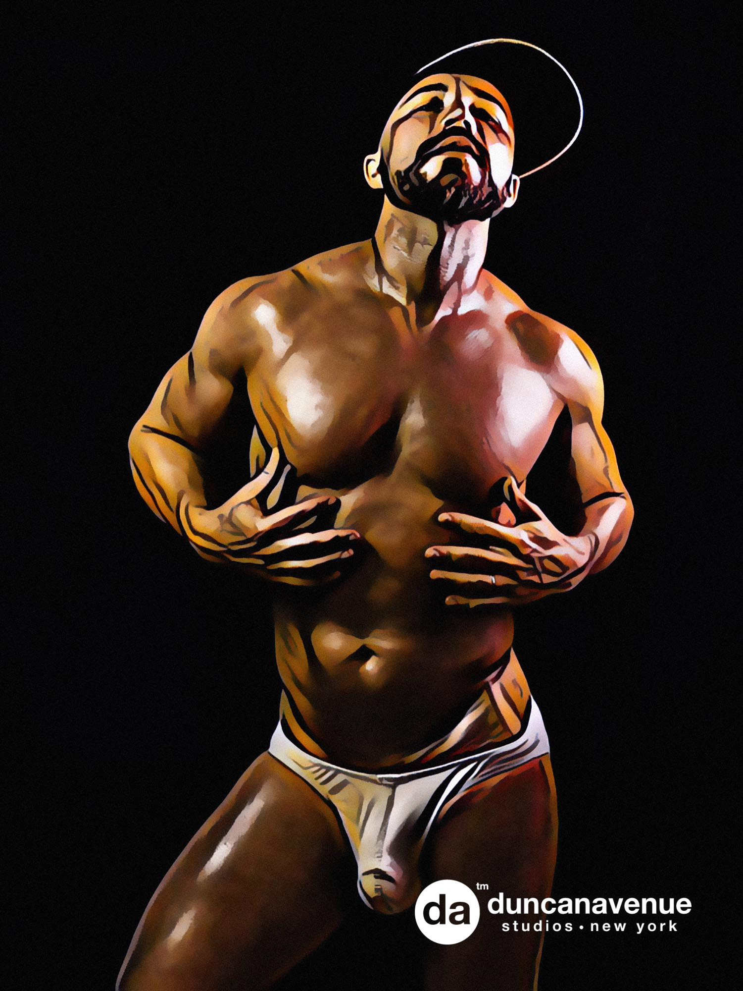 Top Homoerotic Art Prints and Queer Art Prints: Unveiling Vibrant Pieces by Maxwell Alexander from the HARD NEW YORK Queer Art Gallery – Presented by HARD NEW YORK